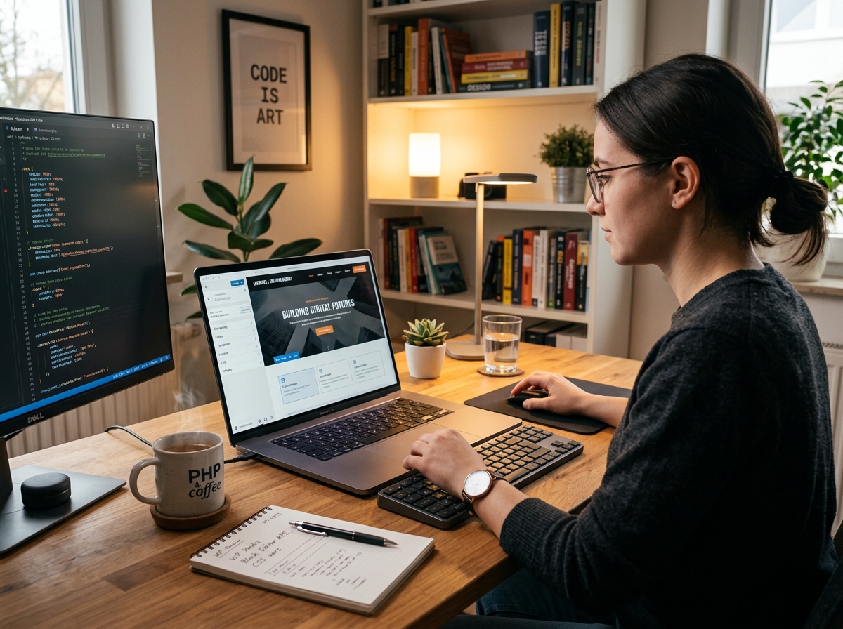 Custom WordPress Theme Development and CMS Optimization